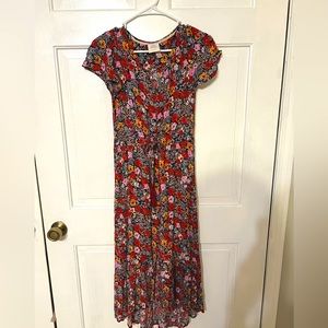 EUC Knox Rose floral midi